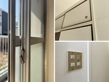 ヴィンテージなマンションの姿があります。